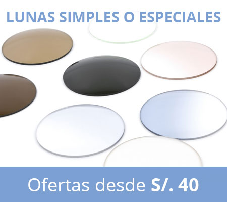 Lunas simples o especiales