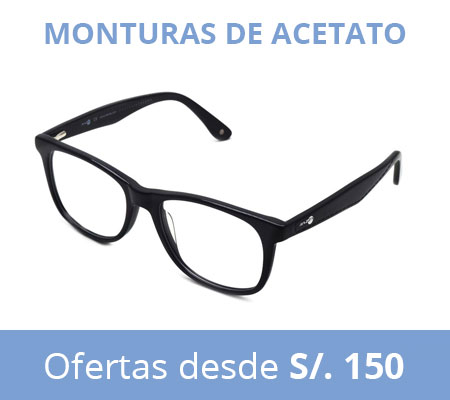 Monturas de acetato